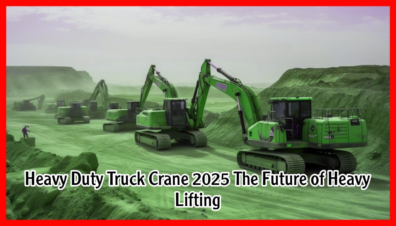 Heavy Duty Truck Crane 2025 The Future of Heavy Lifting