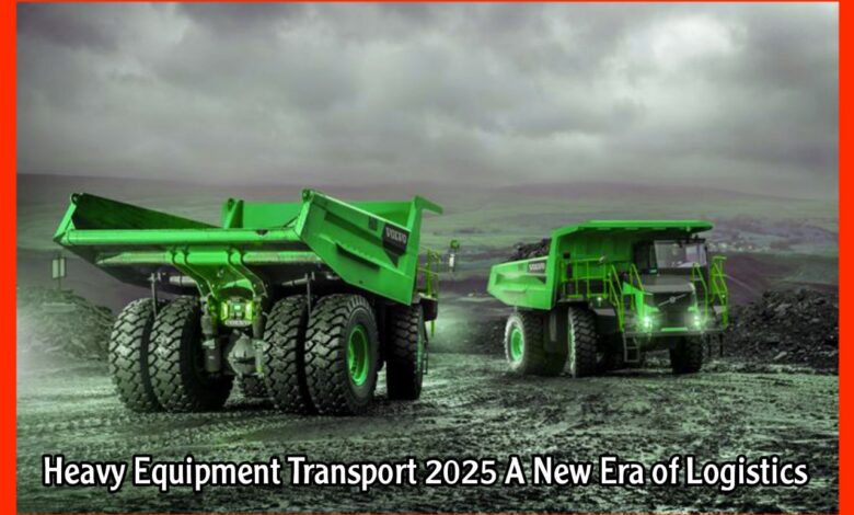 Heavy Equipment Transport 2025 A New Era of Logistics