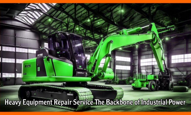 Heavy Equipment Repair Service The Backbone of Industrial Power