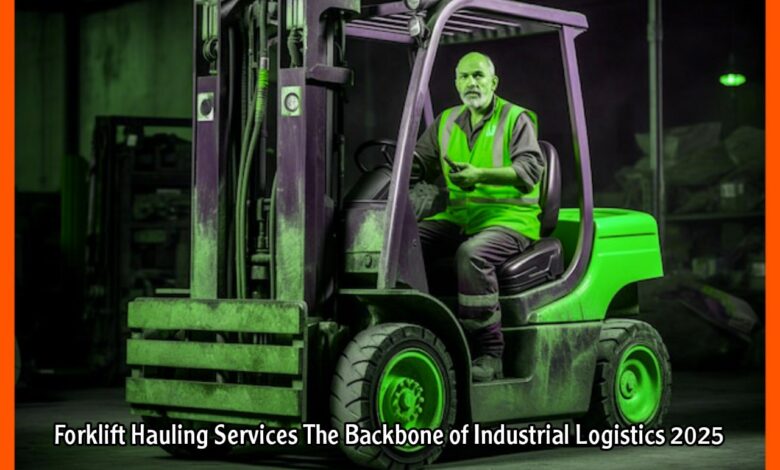 Forklift Hauling Services The Backbone of Industrial Logistics 2025