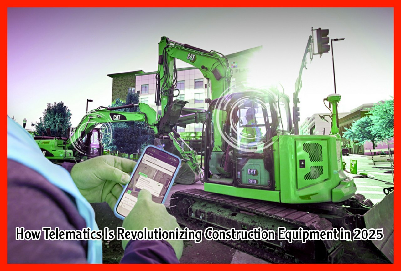 How Telematics Is Revolutionizing Construction Equipment in 2025