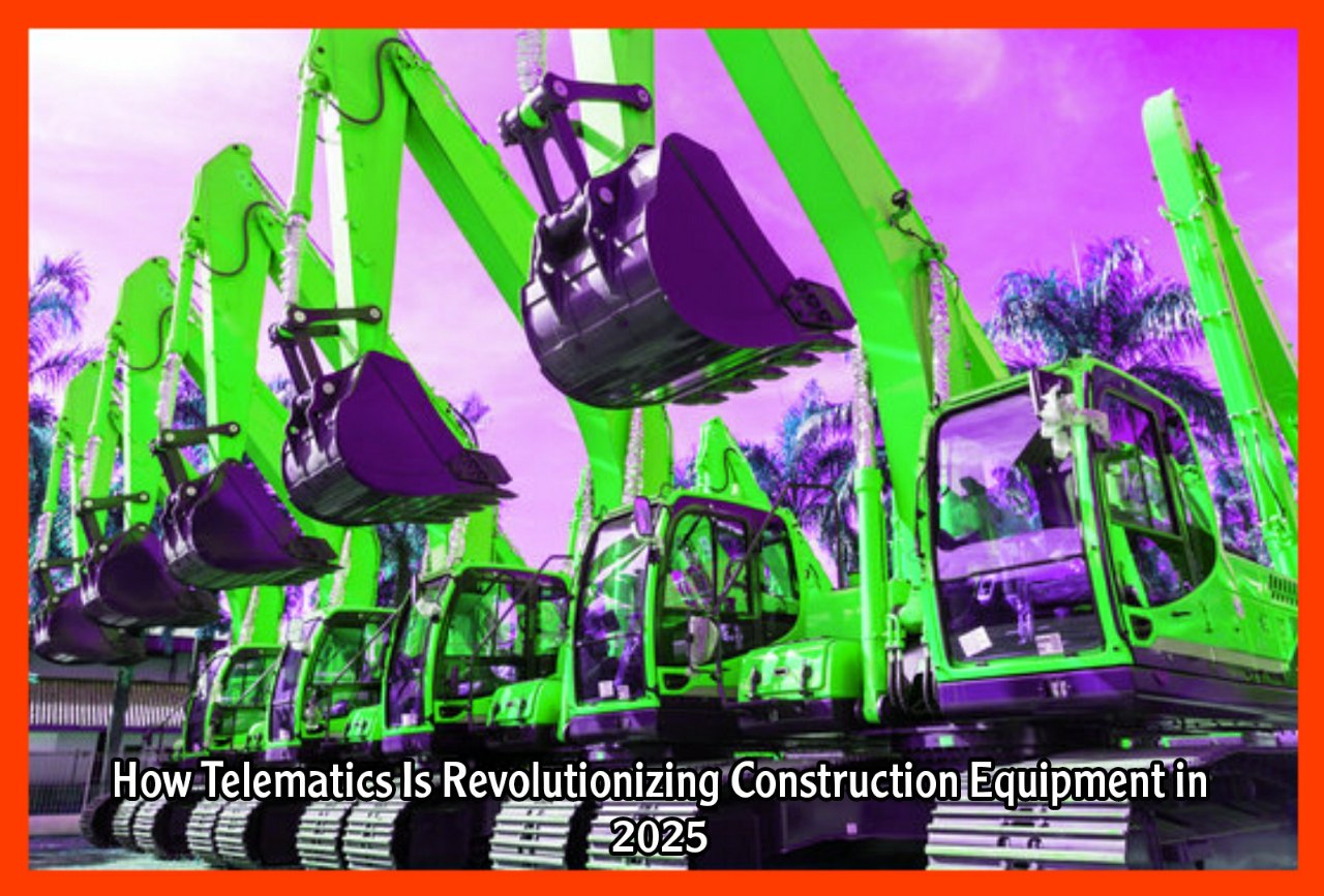 How Telematics Is Revolutionizing Construction Equipment in 2025