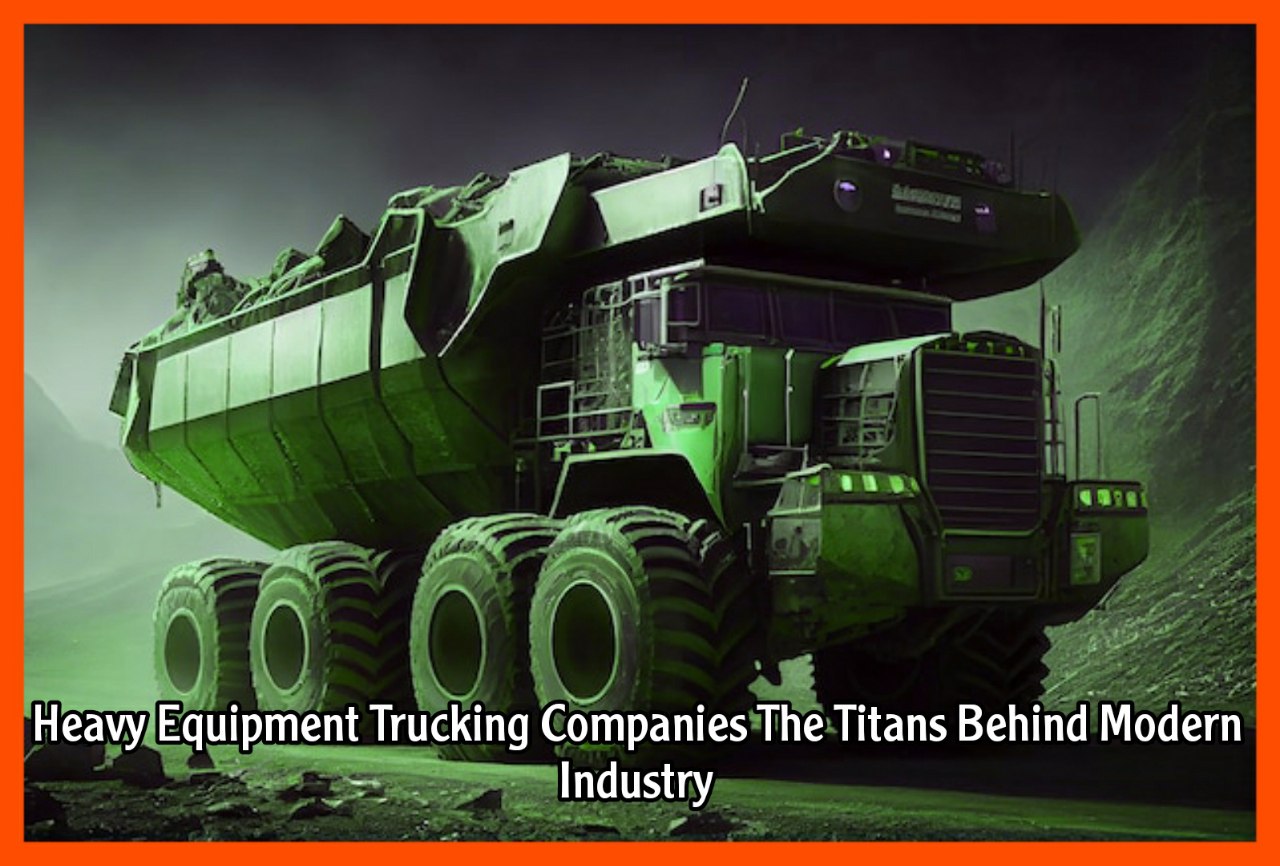 Heavy Equipment Trucking Companies The Titans Behind Modern Industry 