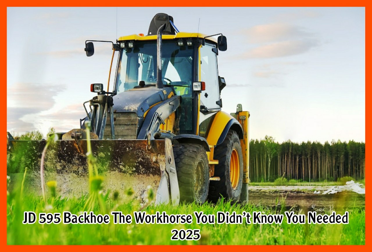 JD 595 Backhoe The Workhorse You Didn’t Know You Needed 2025