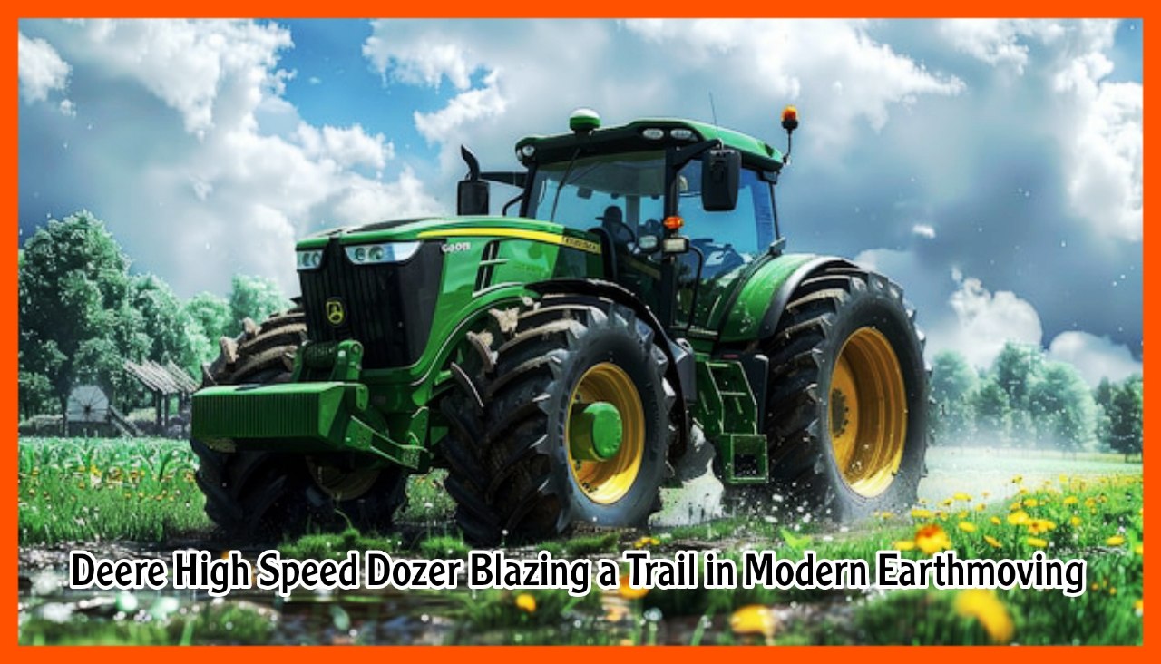 Deere High Speed Dozer Blazing a Trail in Modern Earthmoving