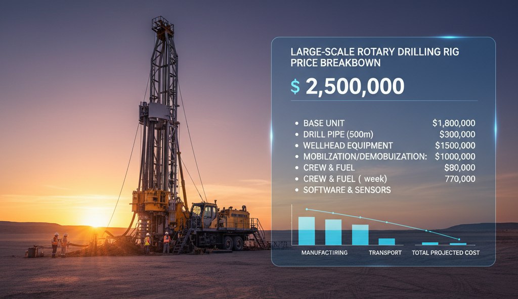 Large-Scale Rotary Drilling Rig Price Breaking Down the Numbers