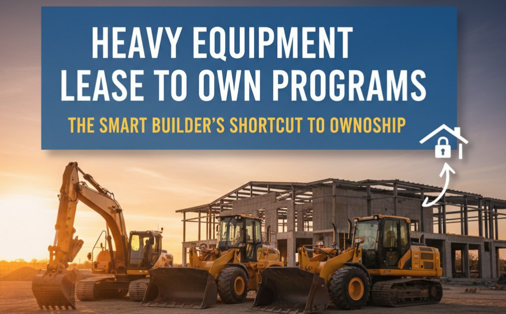 Heavy Equipment Lease to Own Programs The Smart Builder’s Shortcut to Ownership