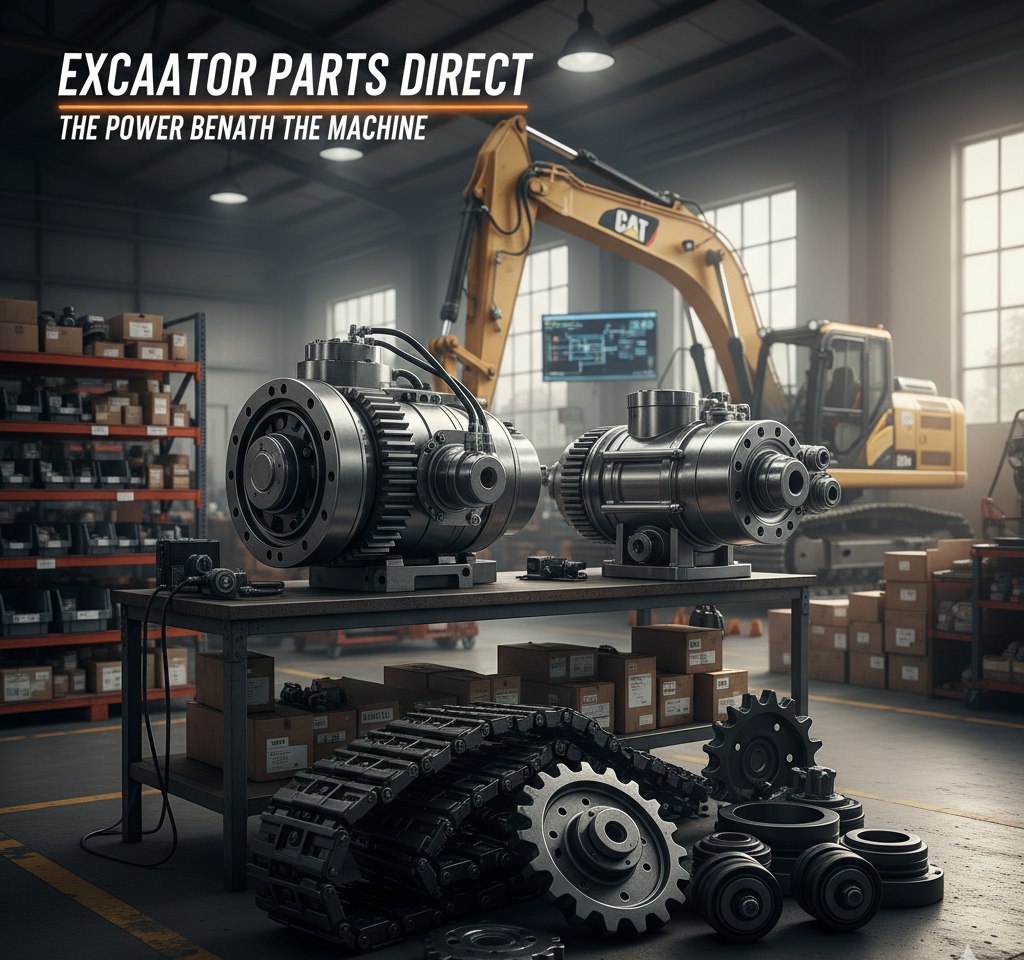 Excavator Parts Direct The Power Beneath the Machine