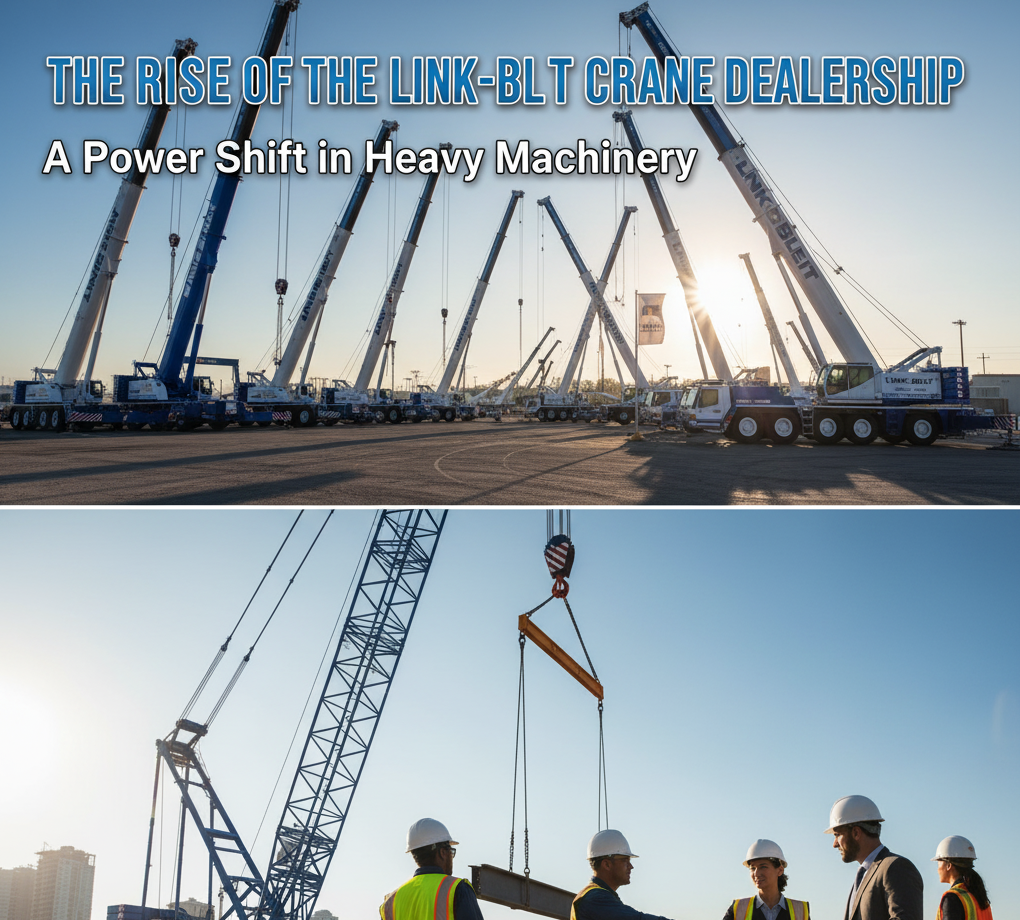 The Rise of the Link-Belt Crane Dealership A Power Shift in Heavy Machinery